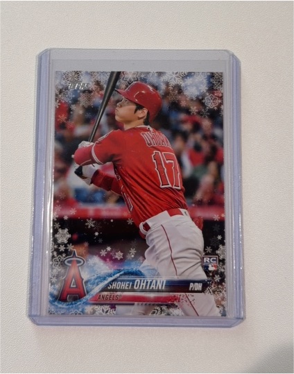 2018 Topps Holiday #HMW17 Shohei Ohtani — front