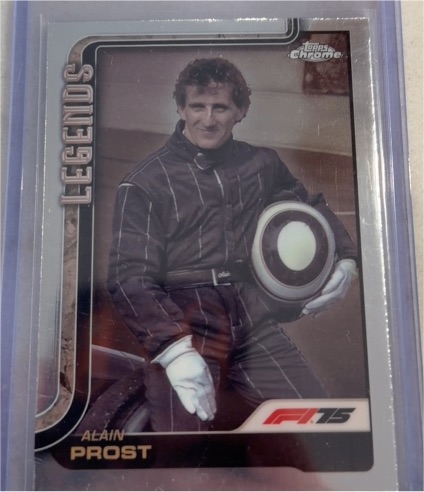 2025 Topps Chrome Formula 1 #149 Alain Prost F1 Legends — front