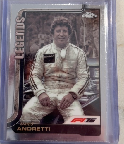 2025 Topps Chrome Formula 1 #161 Mario Andretti Legends — front