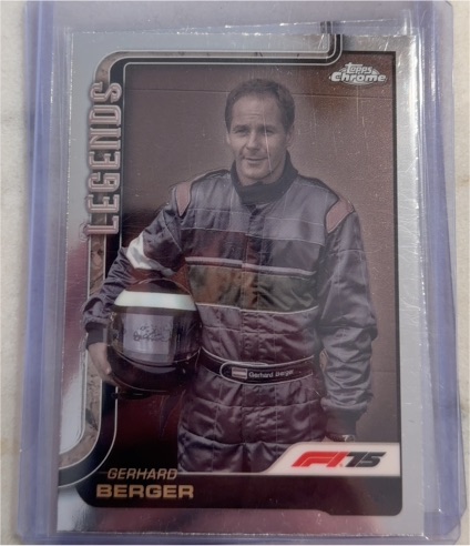 2025 Topps Chrome Formula 1 F1 #153 Gerhard Berger — front