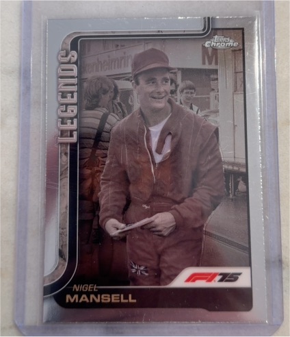 2025 Topps Chrome Formula 1 #160 Nigel Mansell — front