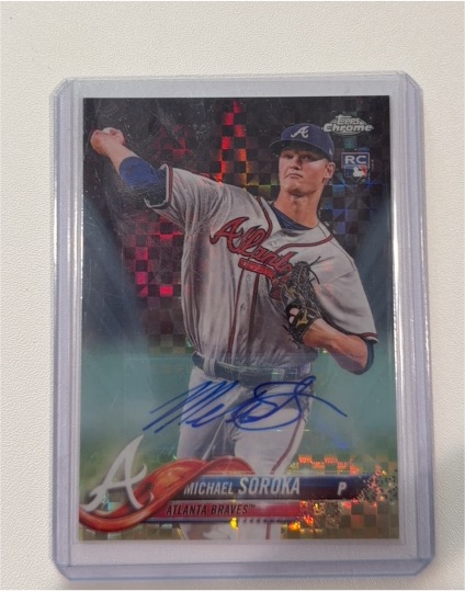 2018 Topps Chrome Update #RA-MS Michael Soroka — front