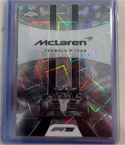 2025 Topps Chrome Formula 1 #176 McLaren Formula 1 Team — front