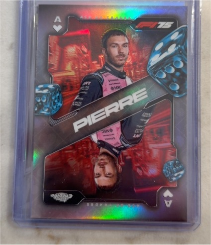 2025 Topps Chrome F1 Ace of Trades #SCA-9 Pierre Gasly — front