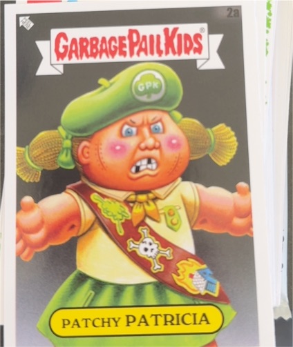 2024 Topps Garbage Pail Kids Kids At Play #2a Patchy Patricia — front