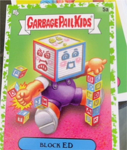 2024 Topps Garbage Pail Kids: Kids at Play #5a Block Ed — front