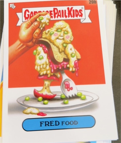 2024 Topps Garbage Pail Kids Kids-At-Play #20b Fred Food — front