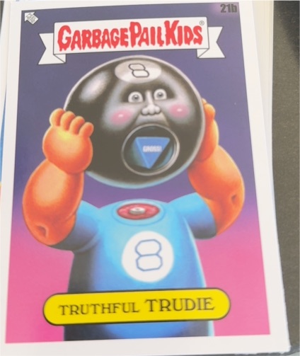 2024 Topps Garbage Pail Kids Kids-At-Play #21b Truthful Trudie — front