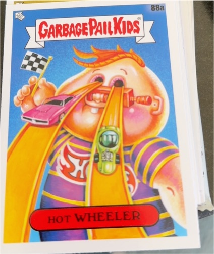 2024 Topps Garbage Pail Kids: Kids-At-Play #88a Hot Wheeler — front