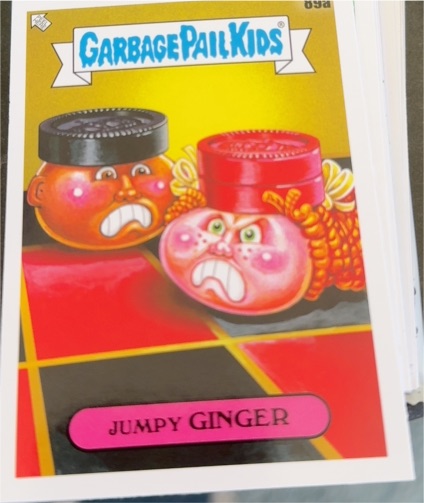 2024 Topps Garbage Pail Kids Kids-At-Play #89a Jumpy Ginger — front