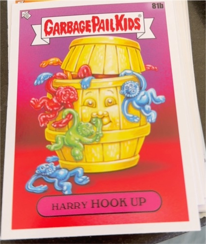 2024 Topps Garbage Pail Kids Kids at Play #81b Harry Hook Up — front