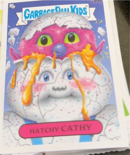 2024 Topps Garbage Pail Kids Kids at Play #64b Hatchy Cathy — front