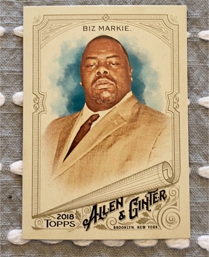 2018 Topps Allen & Ginter #55 Biz Markie — front