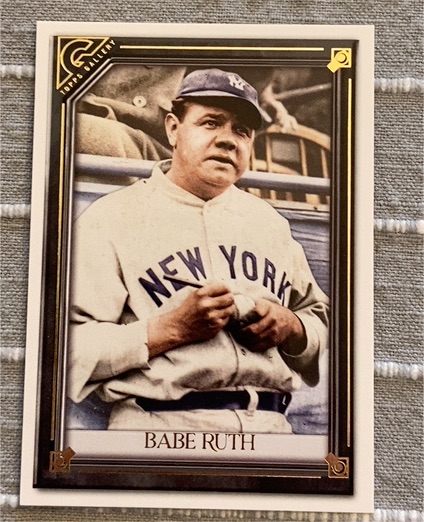 2021 Topps Gallery #141 Babe Ruth — front