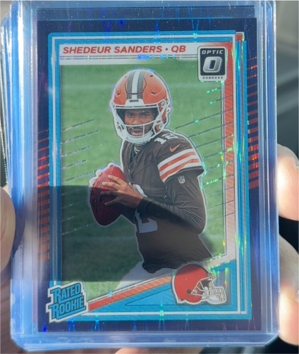 2025 Panini Donruss Optic #203 Shedeur Sanders — front