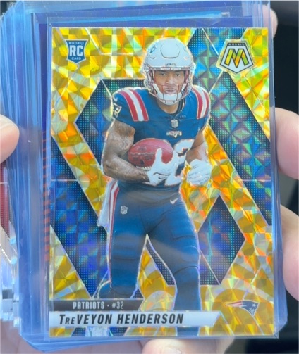 2025 Panini Mosaic #325 TreVeyon Henderson — front