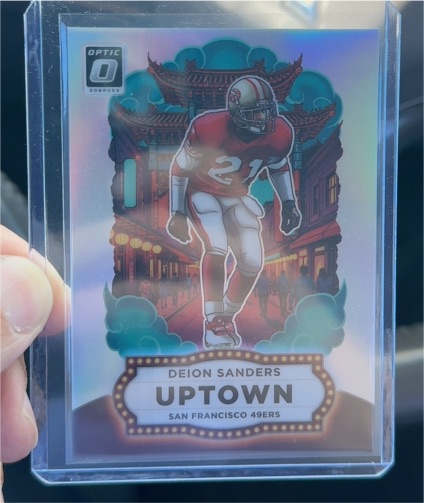 2025 Donruss Optic #7 Deion Sanders Uptown — front