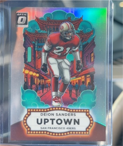 2025 Panini Donruss Optic #7 Deion Sanders Uptown — front