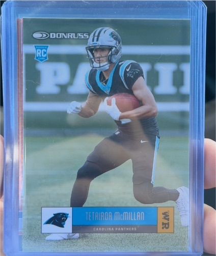 2025 Donruss #R05-TMC Tetairoa McMillan Retro 2005 — front