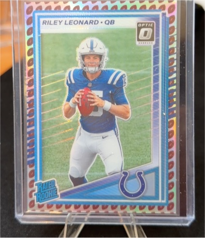 2025 Panini Donruss Optic #341 Riley Leonard — front