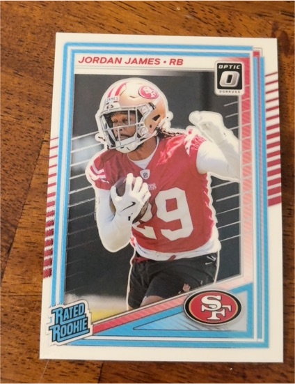2025 Panini Donruss Optic #278 Jordan James — front