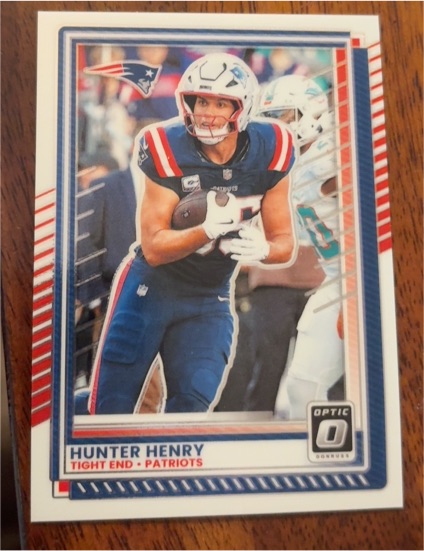 2025 Panini Donruss Optic #54 Hunter Henry — front