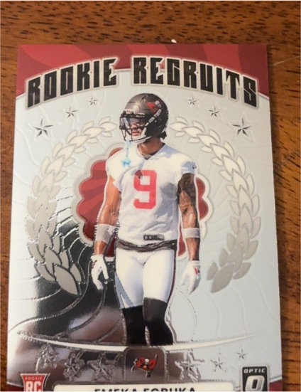 2025 Panini Donruss Optic #5 Emeka Egbuka Rookie Recruits — front