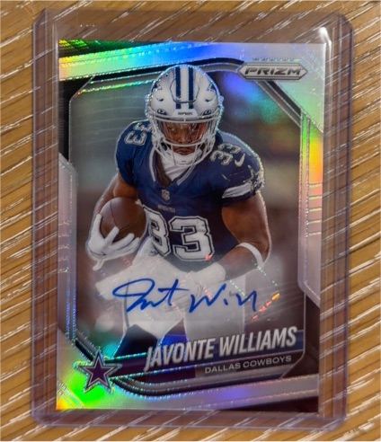 2025 Panini Prizm #1 Javonte Williams — front