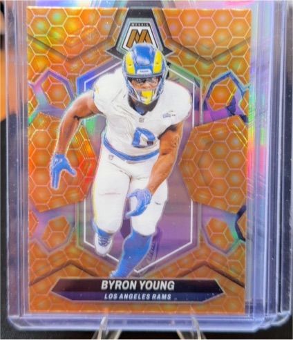 2024 Panini Mosaic #133 Byron Young — front
