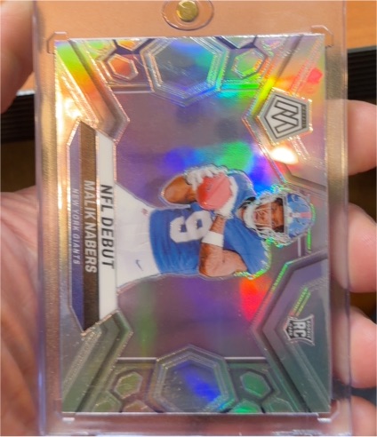 2024 Panini Mosaic NFL Debut #284 Malik Nabers — front