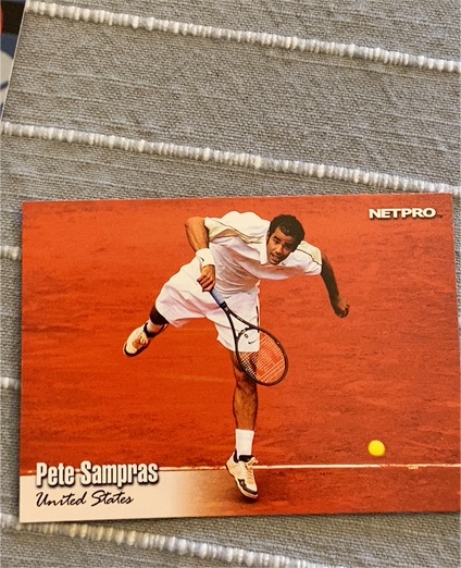 2003 NetPro #87 Pete Sampras — front