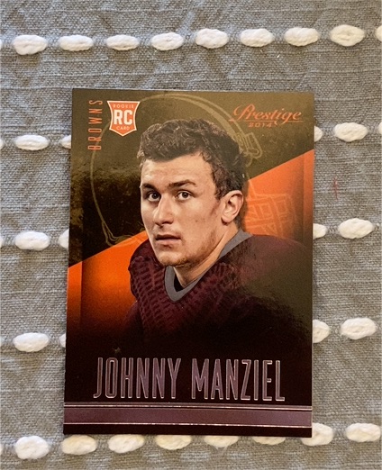 2014 Panini Prestige #253 Johnny Manziel — front