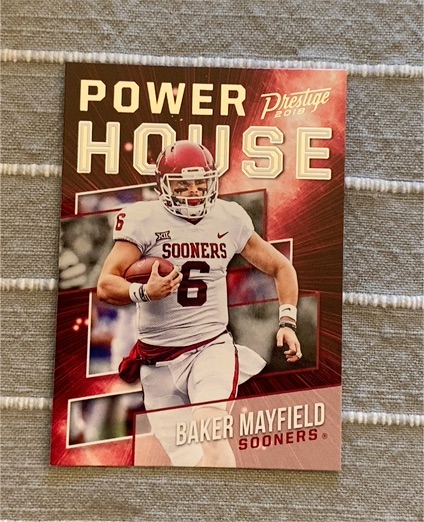 2018 Panini Prestige Power House #PH-BM Baker Mayfield — front