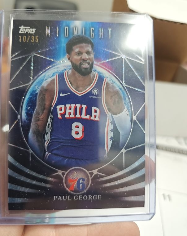 2025-26 Topps Midnight #30 Paul George — front
