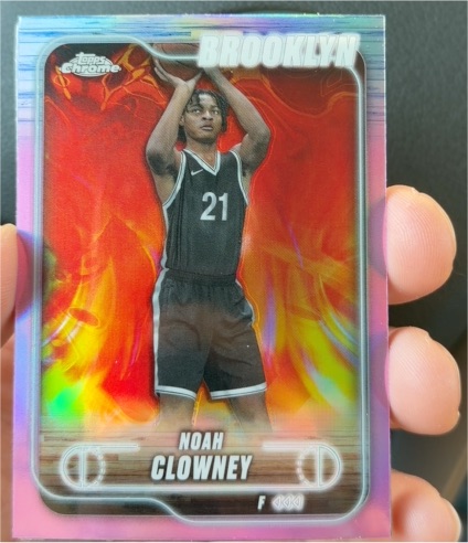 2024-25 Topps Chrome #118 Noah Clowney — front
