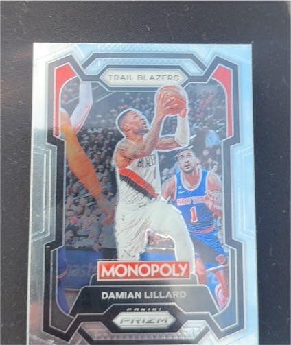 2023-24 Panini Prizm Monopoly #73 Damian Lillard — front