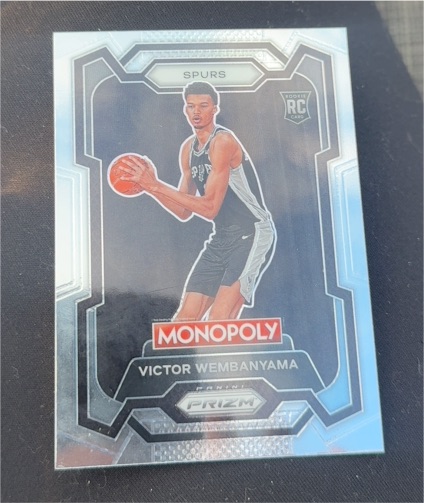 2023-24 Panini Prizm Monopoly #81 Victor Wembanyama — front