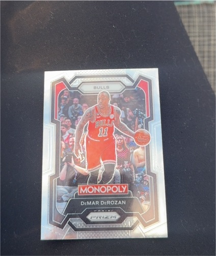 2023-24 Panini Prizm Monopoly #16 DeMar DeRozan — front