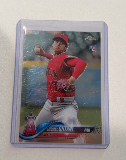 2018 Topps Chrome #US1 Shohei Ohtani — front