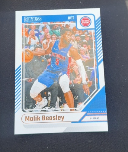 2024-25 Panini Donruss #81 Malik Beasley — front
