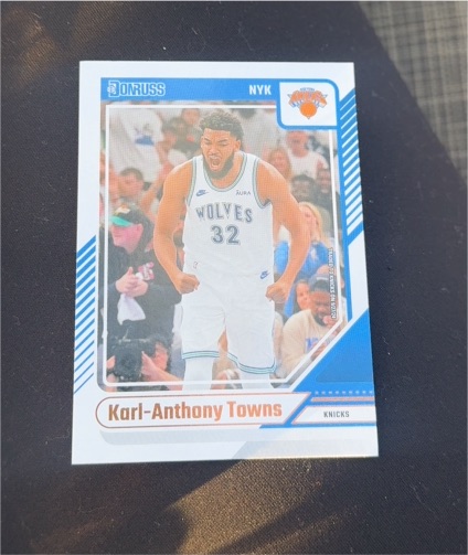 2024-25 Panini Donruss #8 Karl-Anthony Towns — front