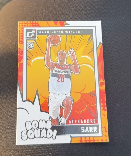 2024-25 Panini Donruss #9 Alexandre Sarr — front