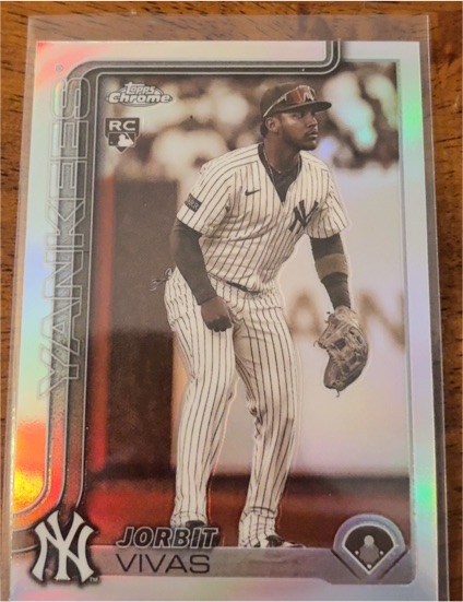 2025 Topps Chrome Update #USC113 Jorbit Vivas — front