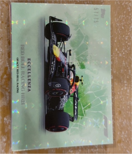 2025 Topps Eccellenza Formula 1 #57 Red Bull Racing RB21 — front