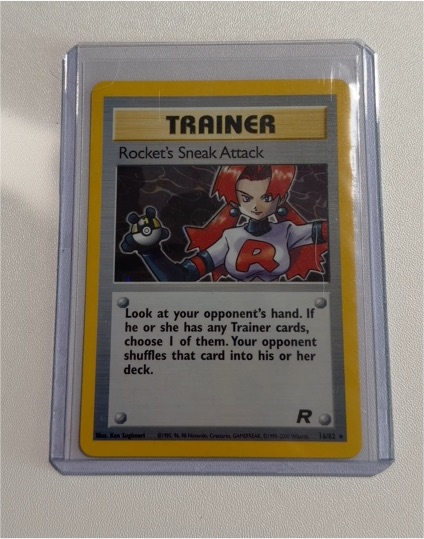 2000 Pokemon Team Rocket #16 Rocket's Sneak Attack — front
