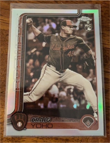 2025 Topps Chrome Update #USC131 Craig Yoho — front