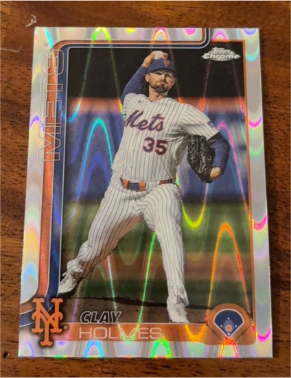 2025 Topps Chrome Update #USC30 Clay Holmes — front