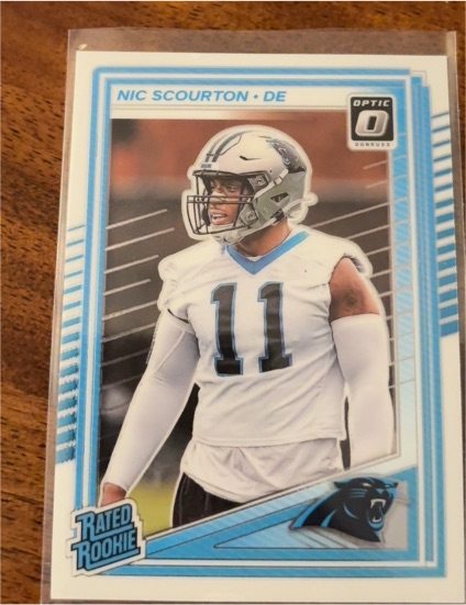 2025 Panini Donruss Optic #270 Nic Scourton — front