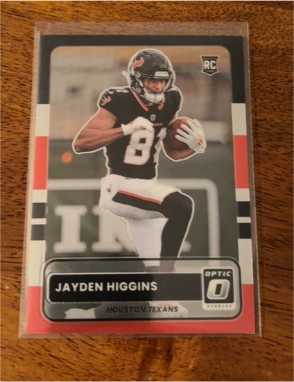 2025 Panini Donruss Optic 2015 Retro #13 Jayden Higgins — front