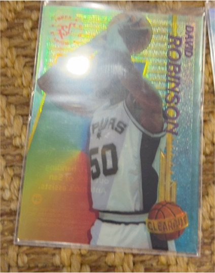 1994 Topps Finest #David Robinson — front